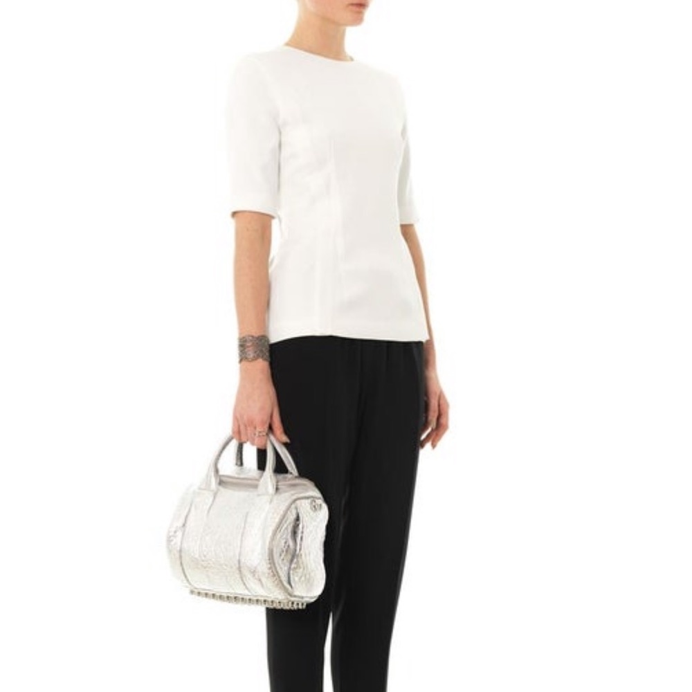 Alexander Wang White Slim fitting style top